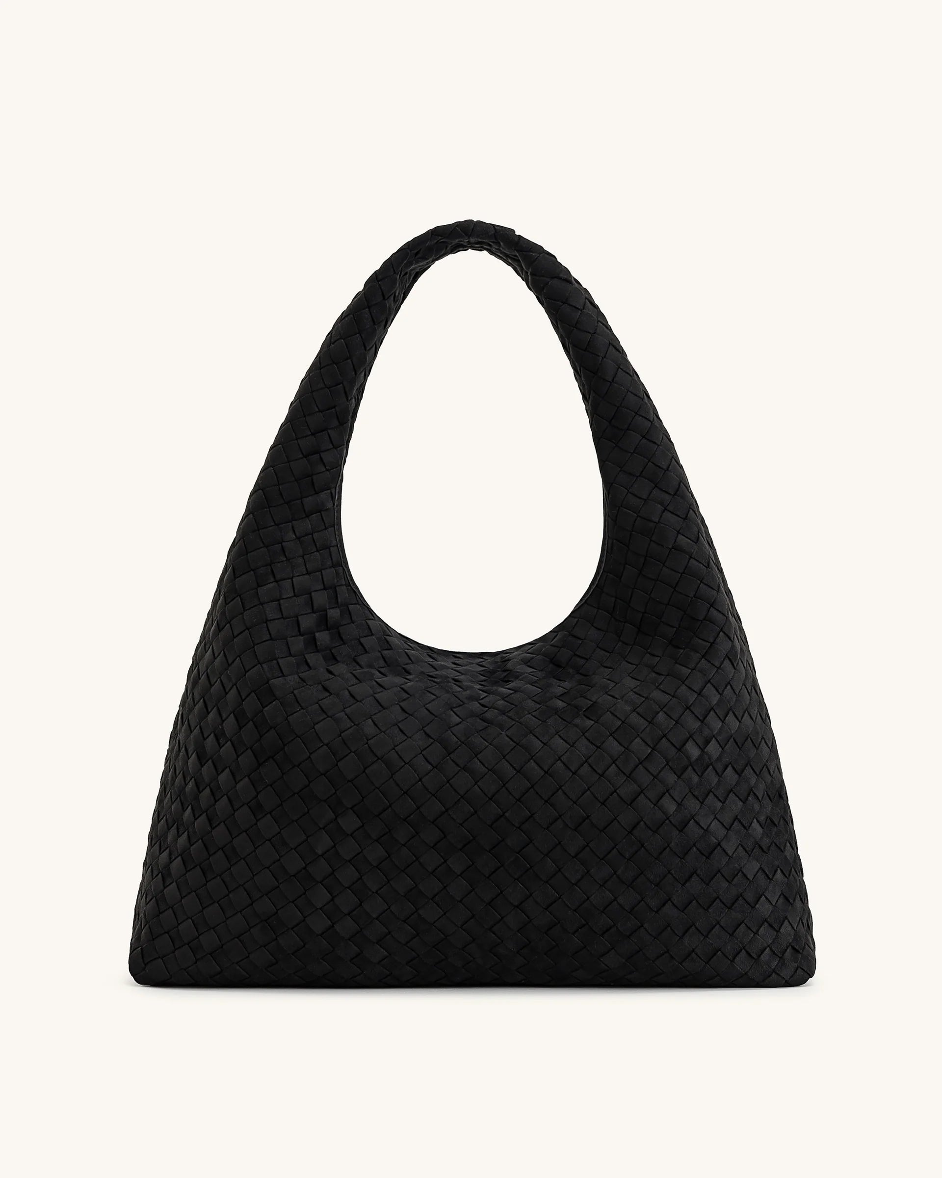 JWPEI Laura Faux Suede Woven Shoulder Bag