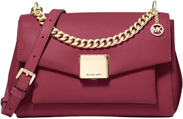 Michael Michael Kors Lita Medium Leather Crossbody Bag