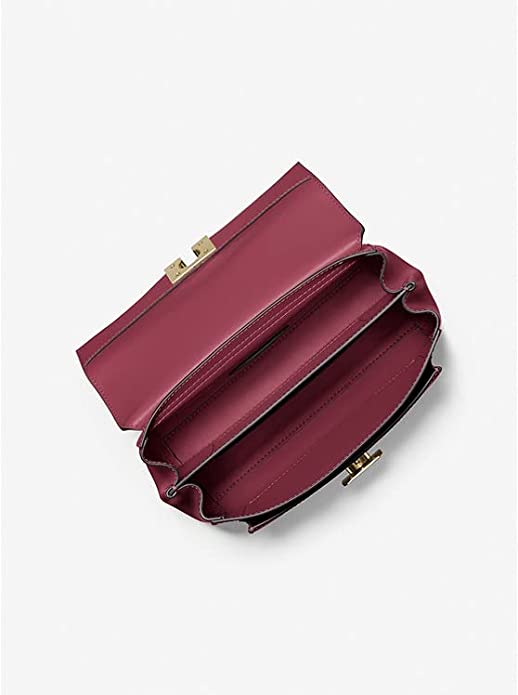 Michael Michael Kors Lita Medium Leather Crossbody Bag