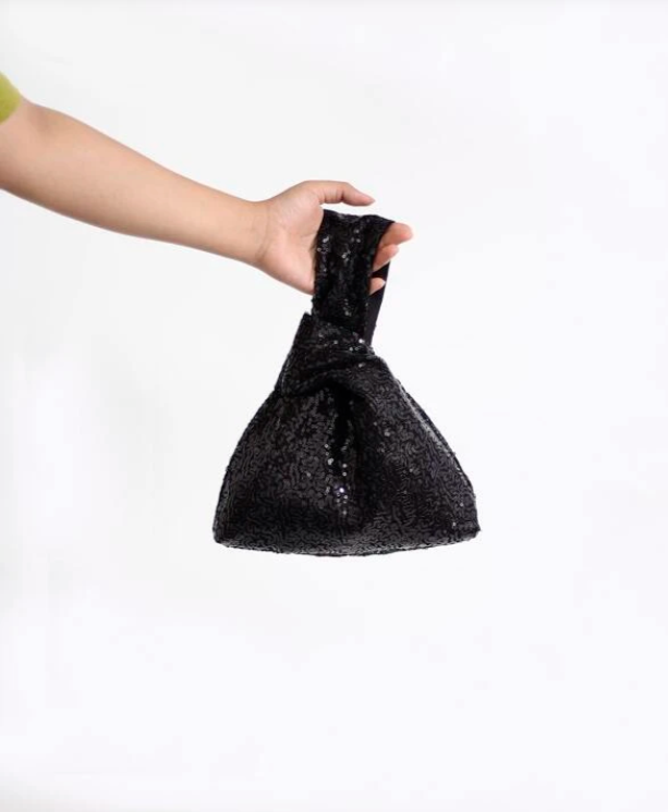 Sequin Hobo Bag