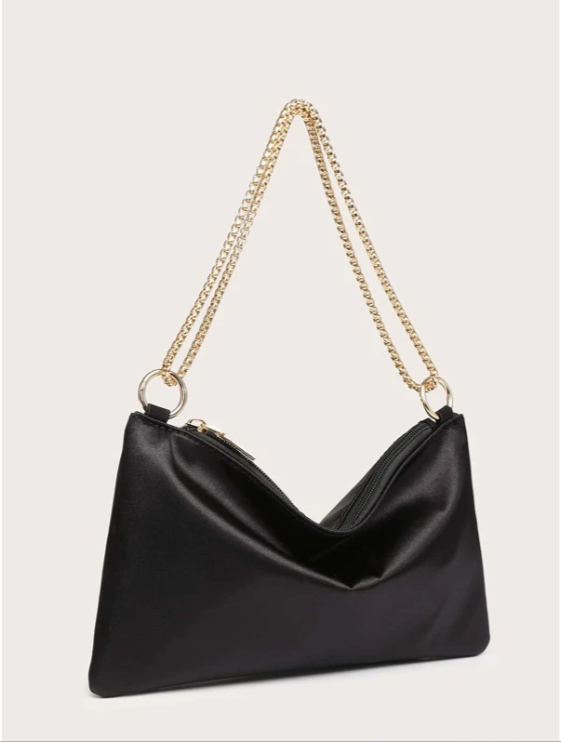 Satin Ring Linked Bag