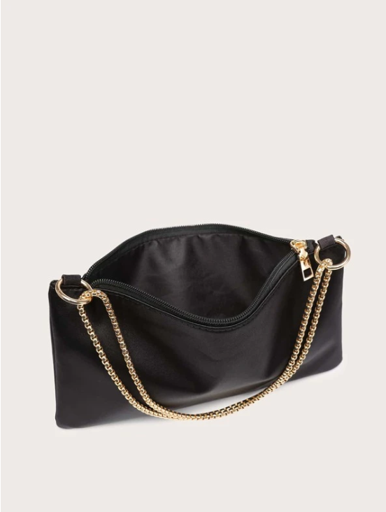 Satin Ring Linked Bag