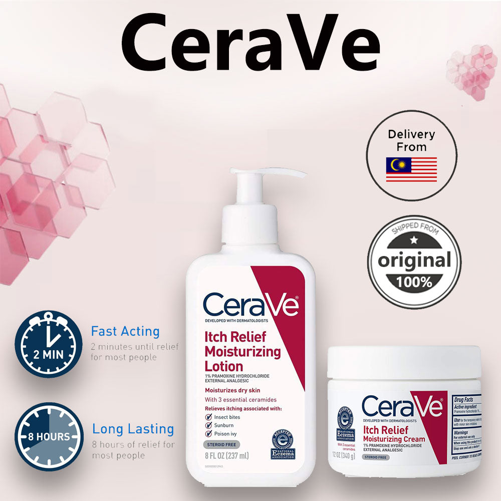 Cerave Moisturizing Itch Relief Lotion